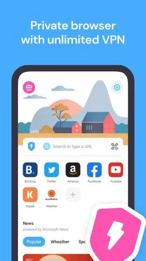 Screenshot Aloha Browser Turbo mod apk