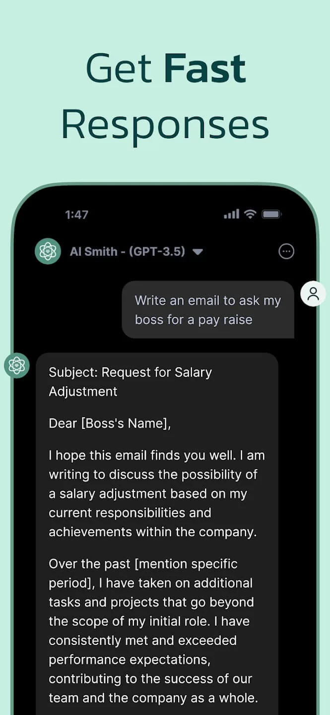 Screenshot Apo AI Chat for Android Screenshot Apo AI Chat for Android