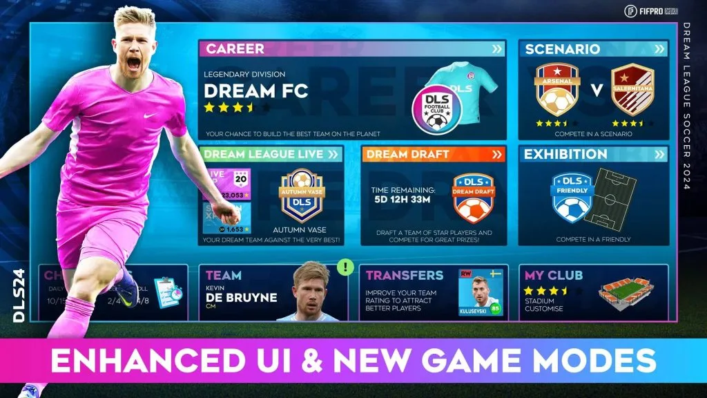 Game screenshot Dream League Soccer 2024 mod apk