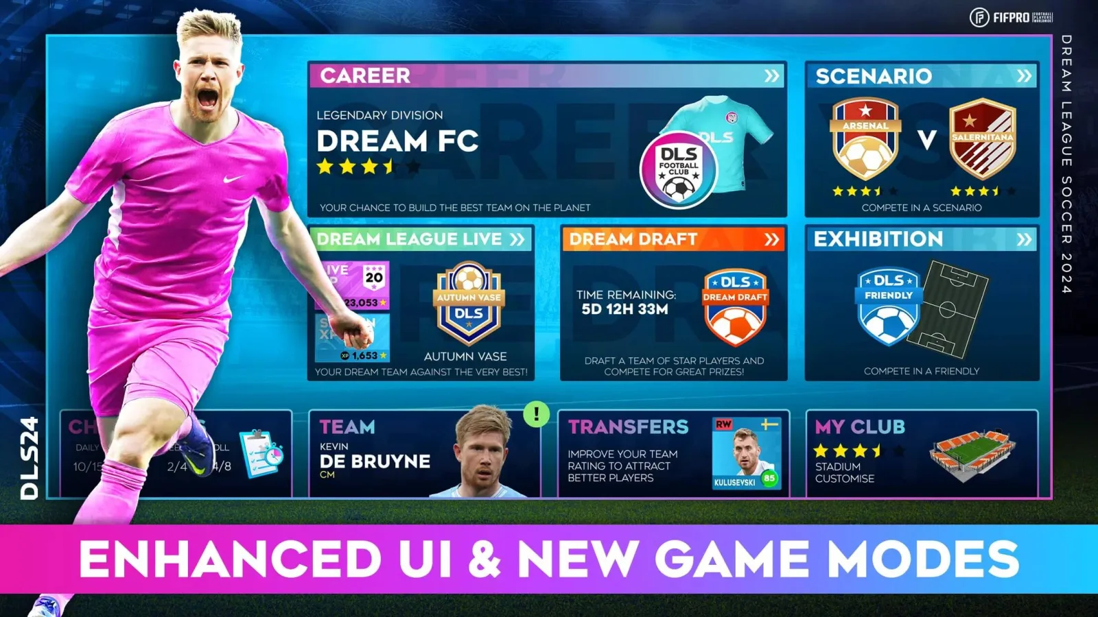 Game screenshot Dream League Soccer 2025 mod apk Game screenshot Dream League Soccer 2025 mod apk