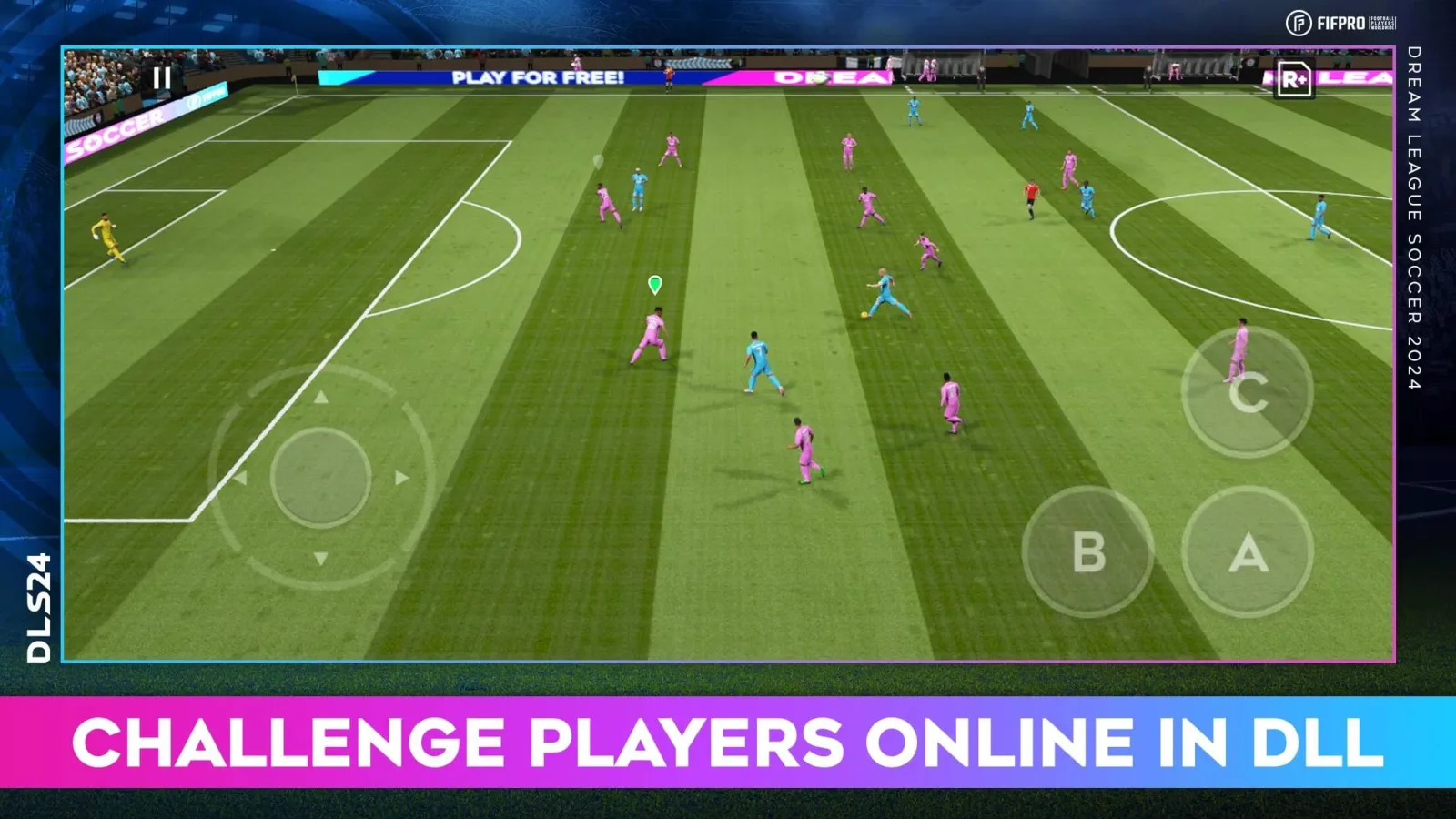 Game screenshot Dream League Soccer 2024 free download Game screenshot Dream League Soccer 2024 free download