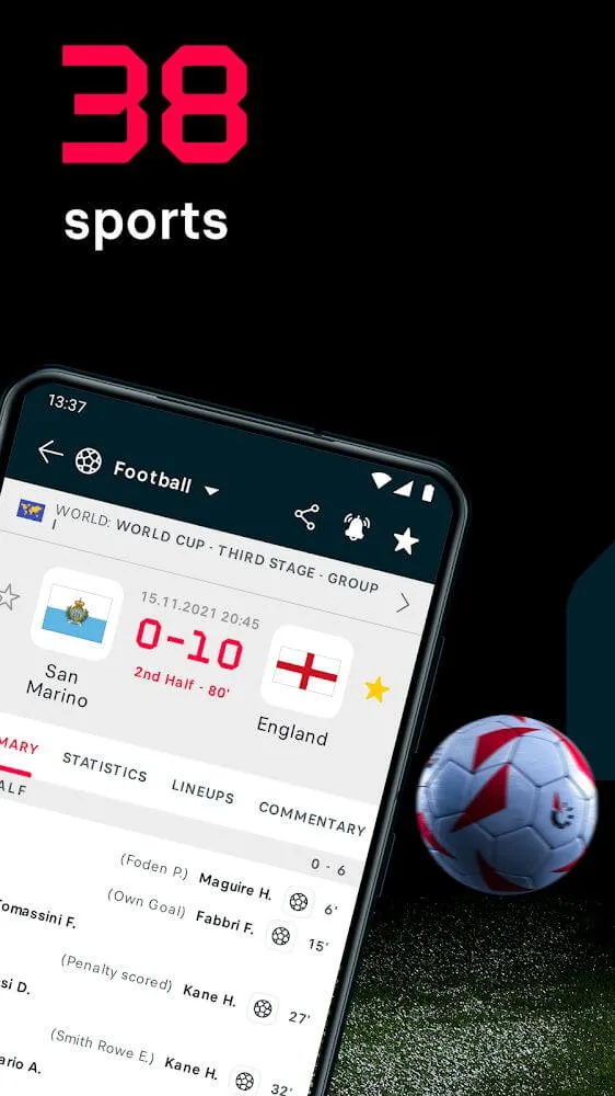 Screenshot FlashScore Plus apk Screenshot FlashScore Plus apk