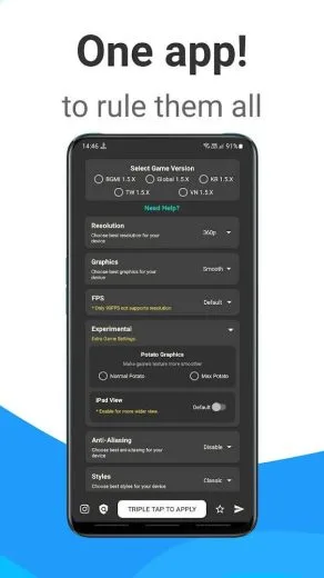 Screenshot GFX Tool Pro