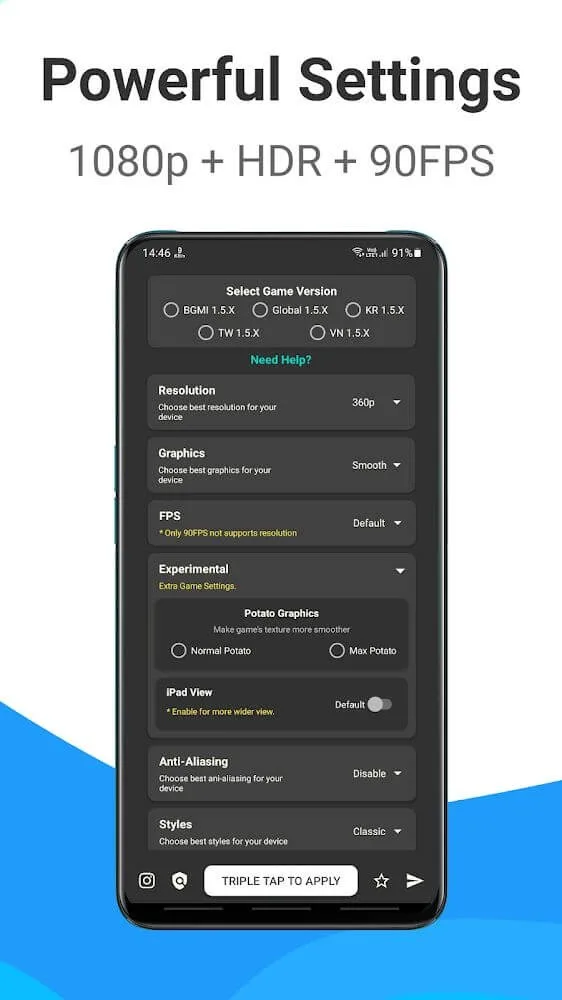Screenshot GFX Tool Pro for Android Screenshot GFX Tool Pro for Android